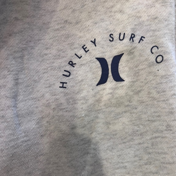 Hurley Heather Gray Men's Joggers - Picture 2 of 4